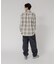 『別注』OUTDOOR EXCHANGE×URBAN RESEARCH　シャギーチェックシャツ