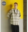 『別注』OUTDOOR EXCHANGE×URBAN RESEARCH　シャギーチェックシャツ