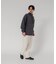 『別注』THOUSAND MILE×URBAN RESEARCH　ニットフリースハーフジッププルオーバー