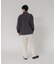 『別注』THOUSAND MILE×URBAN RESEARCH　ニットフリースハーフジッププルオーバー