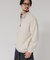 『別注』THOUSAND MILE×URBAN RESEARCH　ニットフリースハーフジッププルオーバー