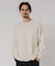 『別注』THOUSAND MILE×URBAN RESEARCH　ニットフリースクルーネックプルオーバー
