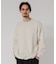 『別注』THOUSAND MILE×URBAN RESEARCH　ニットフリースクルーネックプルオーバー