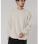『別注』THOUSAND MILE×URBAN RESEARCH　ニットフリースクルーネックプルオーバー