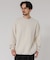『別注』THOUSAND MILE×URBAN RESEARCH　ニットフリースクルーネックプルオーバー