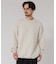 『別注』THOUSAND MILE×URBAN RESEARCH　ニットフリースクルーネックプルオーバー