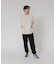 『別注』THOUSAND MILE×URBAN RESEARCH　ニットフリースクルーネックプルオーバー
