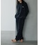 『別注』THOUSAND MILE×URBAN RESEARCH　ニットフリースクルーネックプルオーバー