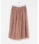 SOIL　FLOWER GATHERED SKIRT