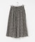 SOIL　FLOWER GATHERED SKIRT