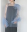ANDRESD　blooming tulle dress