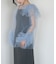 ANDRESD　blooming tulle dress