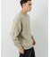 『別注』crepuscule×URBAN RESEARCH　Multi Border Mix CREW-NECK
