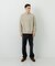『別注』crepuscule×URBAN RESEARCH　Multi Border Mix CREW-NECK
