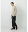『別注』crepuscule×URBAN RESEARCH　Multi Border Mix CREW-NECK