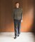 『別注』crepuscule×URBAN RESEARCH　Multi Border Mix CREW-NECK