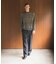 『別注』crepuscule×URBAN RESEARCH　Multi Border Mix CREW-NECK