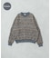『別注』crepuscule×URBAN RESEARCH　Multi Border Mix CREW-NECK