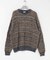 『別注』crepuscule×URBAN RESEARCH　Multi Border Mix CREW-NECK