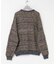『別注』crepuscule×URBAN RESEARCH　Multi Border Mix CREW-NECK