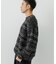 『別注』crepuscule×URBAN RESEARCH　Multi Border Mix CREW-NECK