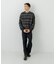 『別注』crepuscule×URBAN RESEARCH　Multi Border Mix CREW-NECK