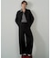 new basic　WOOL SILK WIDE PANTS