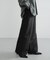 new basic　WOOL SILK WIDE PANTS