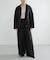 new basic　WOOL SILK WIDE PANTS
