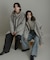 『URTECH』『ユニセックス』パデッドモンスターコート
