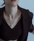 SMELLY so’　frill piece cord necklace
