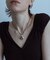 SMELLY so’　frill piece cord necklace