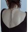 SMELLY so’　frill piece cord necklace