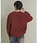 アシメクルーネックニット