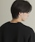 アシメクルーネックニット
