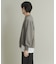 アシメクルーネックニット