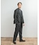 LIFE STYLE TAILOR　ピンヘッドツイルストレッチ2タックパンツ
