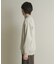 『ユニセックス』シシュウフェイクスエードクルーネックスウェット