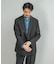LIFE STYLE TAILOR　ウールライクツイルコンフォータブル Wジャケット