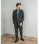 LIFE STYLE TAILOR　ウールライクツイルコンフォータブル Wジャケット