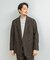 LIFE STYLE TAILOR　ウールライクツイルコンフォータブル Wジャケット