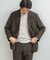 LIFE STYLE TAILOR　ウールライクツイルコンフォータブル Wジャケット