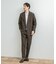 LIFE STYLE TAILOR　ウールライクツイルコンフォータブル Wジャケット