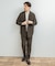 LIFE STYLE TAILOR　ウールライクツイルコンフォータブル Wジャケット