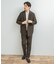 LIFE STYLE TAILOR　ウールライクツイルコンフォータブル Wジャケット