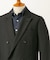 LIFE STYLE TAILOR　ウールライクツイルコンフォータブル Wジャケット