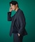 LIFE STYLE TAILOR　ウールライクツイルコンフォータブル Wジャケット