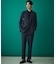 LIFE STYLE TAILOR　ウールライクツイルコンフォータブル Wジャケット