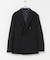 LIFE STYLE TAILOR　ウールライクツイルコンフォータブル Wジャケット