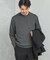 LIFE STYLE TAILOR　マシンウォッシャブルハイゲージクルーニット